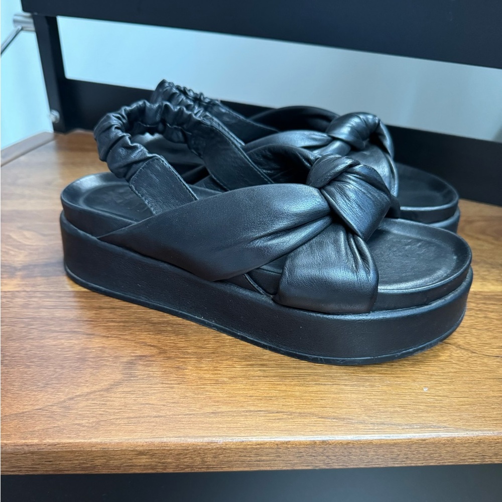 Silent D Pance Black Sandal - image 3